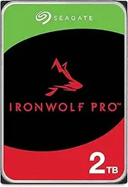Seagate IronWolf Pro 3.5 Inch Data Recovery ST2000NT001 PC NAS 2TB Internal Hard Disk HDD CMR 5 Year Warranty 6Gb/s 256MB 7200rpm 24 Hour Operation