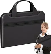 Expandable File Folder | Accordion Folder Fireproof Storage Organizer - Important Document Storage, Fire Safe Bag Multi Pockets with Handle & Labels for Letter A4 Paper