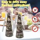 2× USB Fly Repellent Fan Fly Trap Keep Flies Bugs Away From Food Home Outdoor