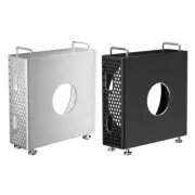 Aluminum Vertical Stand Protective Case For Mini PC Host Efficient Cooling
