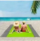 ISOPHO Beach Blanket,Picnic Blankets Waterproof Sandproof for 4-7 Adults