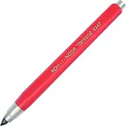 KOH-I-NOOR 5347 5.6mm Diameter Mechanical Clutch Lead Holder Pencil - Red