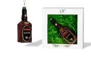 North Star Christmas | Scotch Bottle Glass Ornament | Drinks Collection