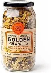 Mindful Foods Golden Granola Jar 500 g