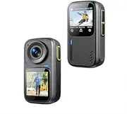 4K/30FPS Sports Camera Camera Dual Screen 6-Axis -Shake Control APP Remote Control with Housing Underwater 30M Video Pre Recording Built-in Battery for Surfing Diving