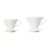 HARIO V60白色陶瓷錐形濾杯 1-2杯/1-4杯 有田燒 VDC-01W VDC-02W 『歐力咖啡』