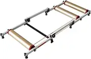 700C Road Bike Roller Trainer, Adjustable Bicycle Trainer for 24-27.5" Mountain Bike, Indoor Bike Trainer for Exercise Riding, Bike Roller Trainer Stand, Indoor Aerobic Equipment