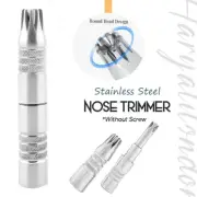 GERMAN Stainless steel Travel Nose Ear Hair Clipper Trimmer Grooming Kit