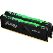 Kingston FURY Beast RAM Module for Motherboard - 16 GB (2 x 8GB) - DDR4-3200/PC4-25600 DDR4 SDRAM