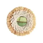 Macrame Hanging Wall Mirror Boho Wall Art Decoration Home Decoration