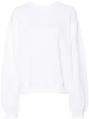 [Alexander Wang] Alexander Wang-Felpa Con Logo Goffrato-Donna XS