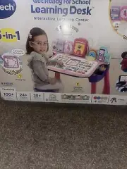 Vtech Get Ready For School Interactive Learning Desk With Interactive Projector