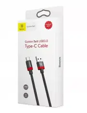 Baseus Golden Belt USB 3.0 to Type C cable Black+Red (CATGB-19)