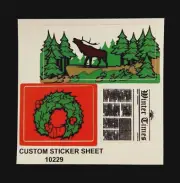Custom Decal for 10229 Replacement Stickers
