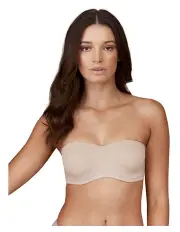 Bendon Bare Non Padded Strapless Bra in Latte