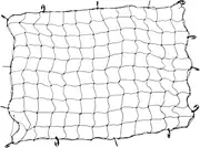 Ciieeo Car Roof Luggage Net Heavy Duty Cargo Net for Pickup Trucks Suvs Easy Installation Roof Storage Organizer Secure Transport for Bulky Items Knotted Design