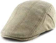 [BESTORI] Newsboy Hats Adjustable Men's Cap Breathable Irish Cabbie Ivy Driving Cap for Golf Hunting Outdoor