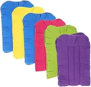 HAMPPLIES 6pcs Dust Removal Replacement Duster Log Burner Brush Duster Refill Fleece Refills Duster Refills Reusable Electric Toilet Brush Replacement Fleece Duster Refills Polar Fleece
