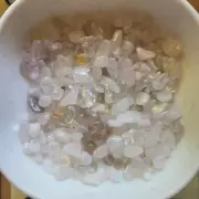 Clear Quartz polished natural crystal gemstone chips 100gr Bags