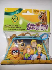 Character Bandz Elastic Bracelets Scooby’s Gang 20 Pack Scooby-Doo!
