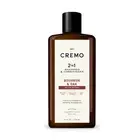 Cremo Bourbon Oak 2 in 1 Shampoo Conditioner 16 Fl Oz for Men