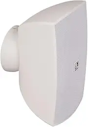 Audac 60 Watt Wall Mount Speaker Pair, Black, 6 Inch Woofer Size