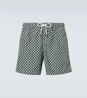 [Fedeli] Fedeli Madeira paisley swim trunks UK 32 green