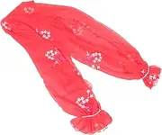 [BESTYASH] Chiffon Sunscreen Shawl for Women Lightweight Sun Protection Wrap Multi Functional Sleeve Shawl for Beach Outdoor Wear Breathable Quick Drying Accessory
