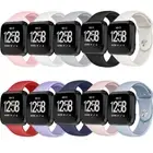For Fitbit Versa Lite Edition Sport Band Wrist Watch Band Silicone Strap Soft