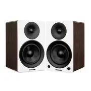 Fluance Powered 5'' Stereo Bookshelf Speakers for Turntable, TV PC & Bluetooth 5