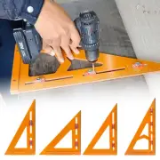 2-in-1 Rafter Square, Adjustable Carpenter Square Tool Innovative Rafter Tool BH