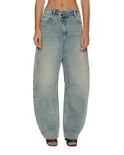 Buy Barrel Jean Folk | Ksubi ++