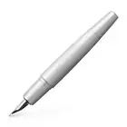 New in Box - Faber-Castell e-motion Fountain Pen, Pure Silver