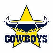 North QLD Cowboys NRL Logo Sticker Car School Books