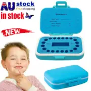 1pc Kids Baby Boy&Girl Tooth Box Organizer Teeth Keepsake Storage Box Blue AU