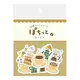 日本 Wa-Life 單張貼紙包/ 咖啡 eslite誠品