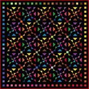 WHIMSY - 87" x 87" - Pre-cut Quilt Kit by Quilt-Addicts Queen