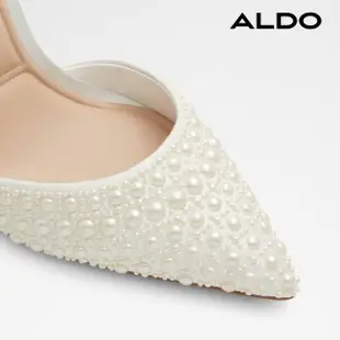 【ALDO】DERPERLA-浪漫珍珠女鞋跟鞋-女鞋(白色)