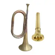 Cavalry Trumpet Bugle Trumpet Portable Classic Professional Marching Bugle for