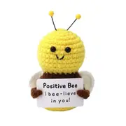 Handmade Crochet Bee Stuffed Toy