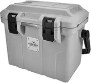 Monoprice Emperor 15 Portable Refrigerator 15L with Car Plug Adapter, 12V DC for Car/SUV/Truck/Van/RV, Chiller/Warmer, Holds Up to 19 Cans, Rotomolded Construction, Integrated Handle and Bottle Opener