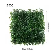 Simulated Lawn 1pc Lawn Lengthened Man-made Walls Foliage Hedge 25*25cm