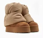 UGG Classic Mini Dipper Puffer Boot Chestnut Brown UK 6 7 8 9 US 1158275-AHS New
