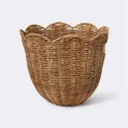 Openook Round Tapered Scallop Basket - Small