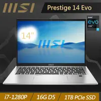 在飛比找有閑購物優惠-MSI微星 Prestige 14Evo B12M-434T