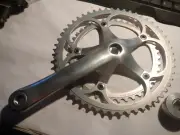 Campagnolo Athena crankset 172.mm 53/42t, square taper, c. 1989