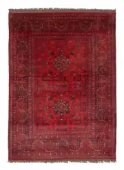 Traditional Hand-knotted Carpet 3'4" x 4'9" Wool Area Rug
