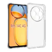 FREE EXP. Xiaomi Redmi 14c 4G/14R 5G/Poco C75 Class Shockproof Clear Case Cover