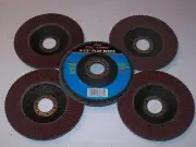 5 4-1/2" ANGLE GRINDER SANDING FLAP DISC 40 GRIT