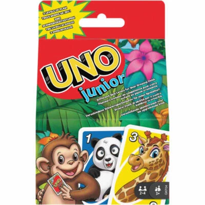 Mattel UNO Junior card game children's board game game from 3 years